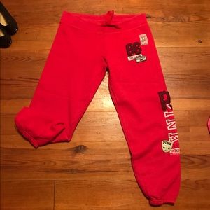 PINK capri style sweats